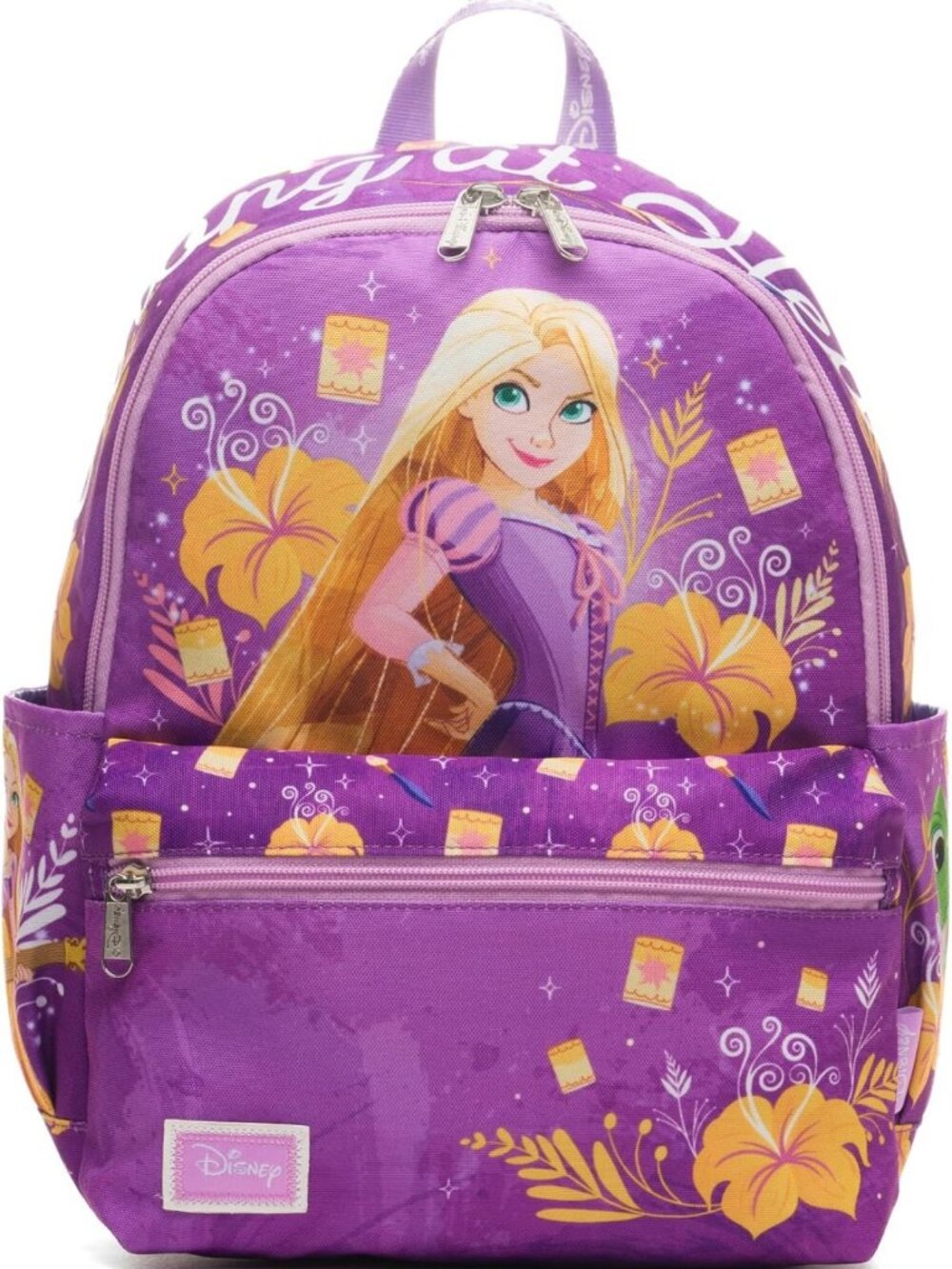 Deluxe 13" Mini Backpack - Disney Tangled Rapunzel Strong at Heart, Nylon Bag